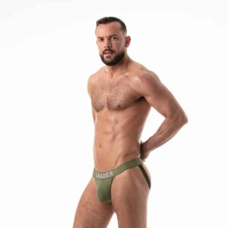 26940-2221-Leader-men-underwear-G-I-Army-Jockstrap-Khaki-Sex-Shop-Limassol