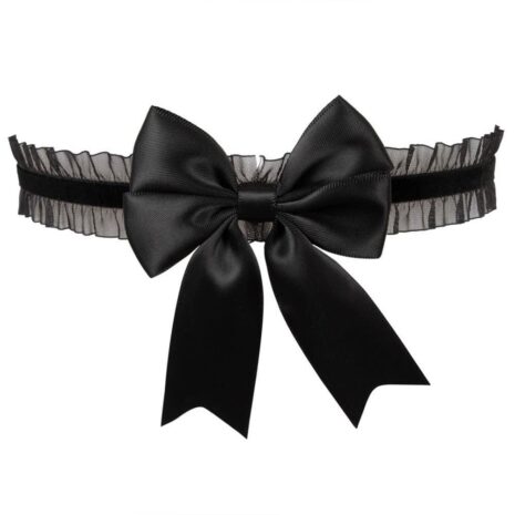 7405-cottelli-tulle-garter-black-sex-shop-Larnaca