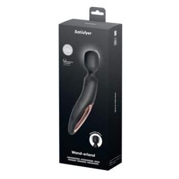27096-Satisfyer-Wand-Erland-wand-vibrator-black-rosegold-Sex-Shop-Limassol