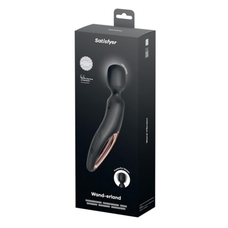 27096-Satisfyer-Wand-Erland-wand-vibrator-black-rosegold-Sex-Shop-Limassol