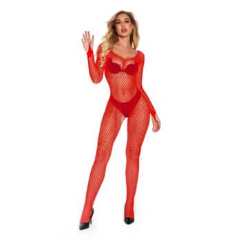 27001-alluring-red-fishnet-bodysuit-long-sleeves-female-lingerie-crotchless-Love-Shop-Cyprus