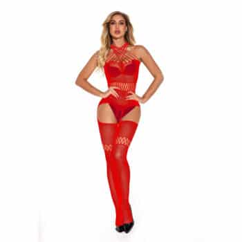 27005-fishnet-cut-out-bodysuit-thigh-highs-female-lingerie-red-Love-Shop-Limassol