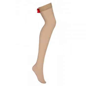 13787-obsessive-beige-stockings-red-detail-bow-women-lingerie-love-shop-cyprus
