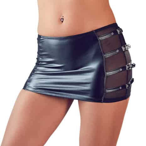 22763-cottelli-mini-skirt-with-buckles-LOVE-SHOP-CY