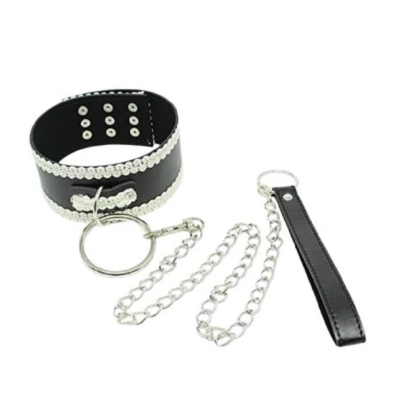 26341-sexy-adjustable-lace-pu-leather-plush-slave-collar-sexshop-Limassol