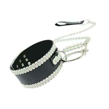 26341-sexy-adjustable-lace-pu-leather-plush-slave-collar-sexshop-Nicosa