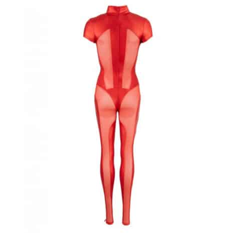 Cottelli-Red-Wetlook-Catsuit-with-Zip-Openings-48597