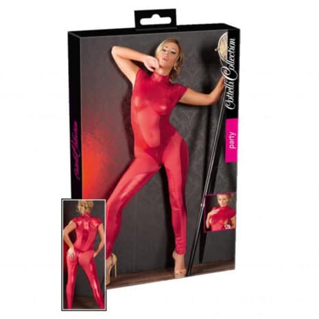 Cottelli-Red-Wetlook-Catsuit-with-Zip-Openings-loveshop-Limassol-48593