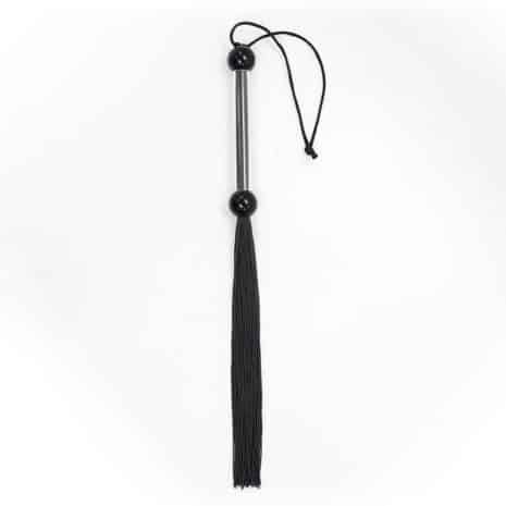 naughty-toys-black-fetish-silicone-flogger-whip-45-cm-sexshop-Limassol