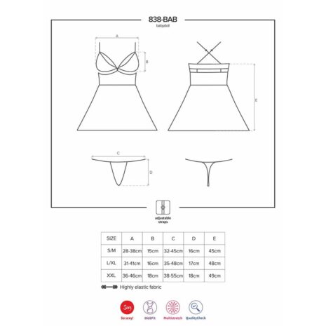 11119-Obsessive-Plus-Size-Charming-Red-Babydoll-with-Thong-sexshop-Nicosia-4