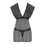 11123-Obsessive-Tempting-Babydoll-with-Thong-Black-sexshop-cyprus-4
