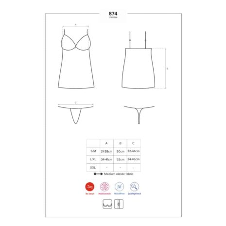 11155-obsessive-white-chemise-with-lace-cups-and-thong-sexshop-Larnaca