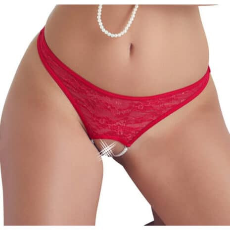 Crotchless-Red-Lace-G-string-with-Pearls-48688