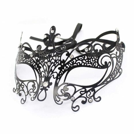 Decorative-Metal-Eye-Mask-with-Rhinestone-sexshop-cyprus