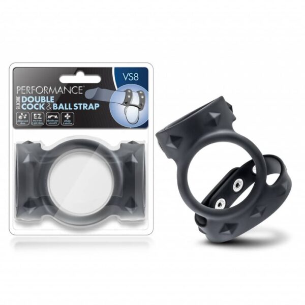 7233-performance-vs8-double-cock-ball-silicone-strap-sex-shop-cyprus