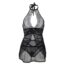 9137-plus-size-adore-me-black-chemise-with-thong-Limassol-sexshop