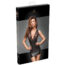 Noir-Mini-Dress-with-Deep-V-Cut-sexshop-Limassol