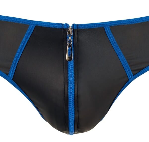 Svenjoyment-Black-Brief-with-Blue-Hem-and-zip-77849