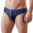 Svenjoyment-Black-Brief-with-Blue-Hem-and-zip-77857