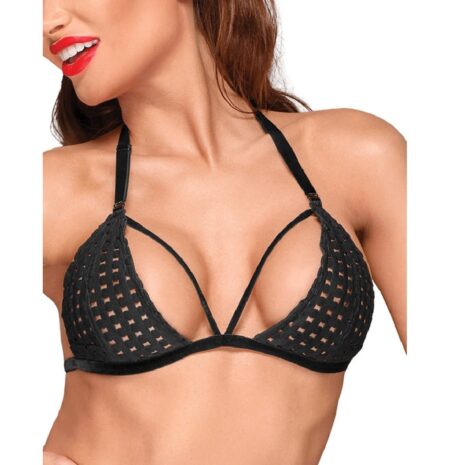 12163-noir-handmade-chequered-tape-bra-with-panties-sexshop-Limassol