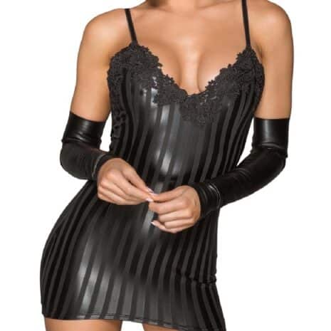 12265-noir-handmade-powerwetlook-minidress-with-decorative-embroidery-sexshop-Limassol