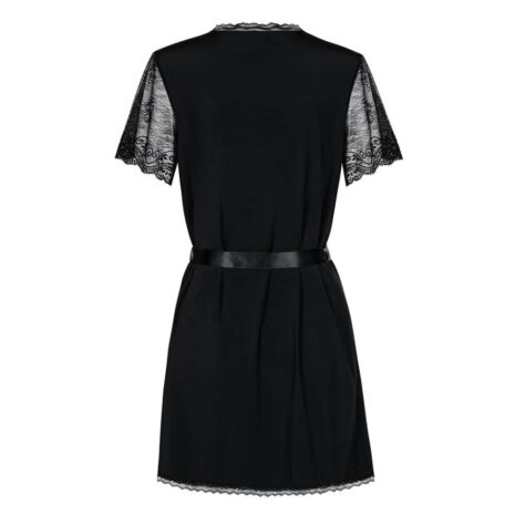 8337-obsessive-black-kimono-with-string-Limassol-sexshop