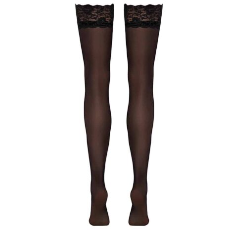 COTTELLI-SUSPENDER-STOCKINGS-9CM-LACE-BLACK-cottelli-elegant-suspender-black-stockings-love-shop-limassol
