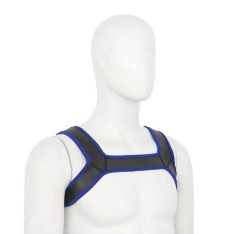 naughty-toys-neoprene-harness-blue-sexshop-Limassol