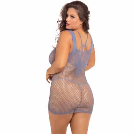 rene-rofe-plus-size-lace-dress-with-string-Limassol-sexshop