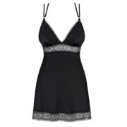 11269-Obsessive-Plus-Size-Lolitte-Babydoll-With-Thong-Black-sexshop-larnaca