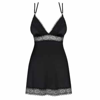 11269-Obsessive-Plus-Size-Lolitte-Babydoll-With-Thong-Black-sexshop-larnaca