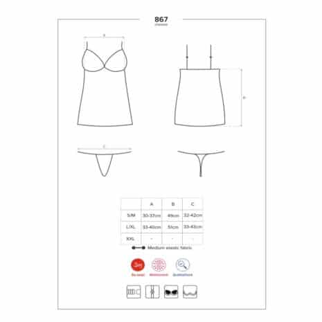 12031-Obsessive-Cut-out-Babydoll-with-Thong-sex-shop-limassol