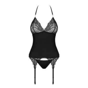 13043-Obsessive-Black-Corset-with-Lace-Cups-sexshop-paphos