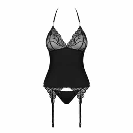 13043-Obsessive-Black-Corset-with-Lace-Cups-sexshop-paphos