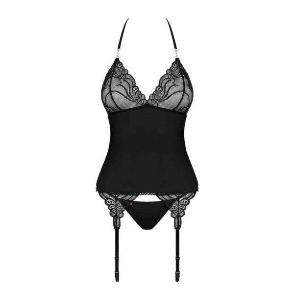 13043-Obsessive-Black-Corset-with-Lace-Cups-sexshop-paphos