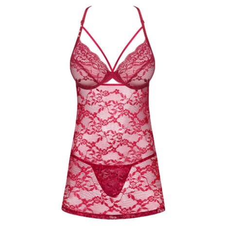 13093-Obsessive-Ivetta-Sensual-Babydoll-Red-sexshop-larnaca