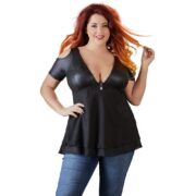 14541-cottelli-curves-flared-babydoll-black-sexshop-Larnaca