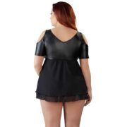 14541-cottelli-curves-flared-babydoll-black-sexshop-Paphos