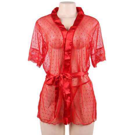8995-plus-size-red-mesh-kimono-with-string-loveshopcy