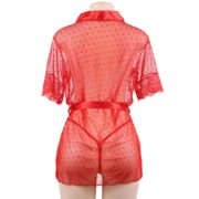 8995-plus-size-red-mesh-kimono-with-string-sexshop-Nicosia