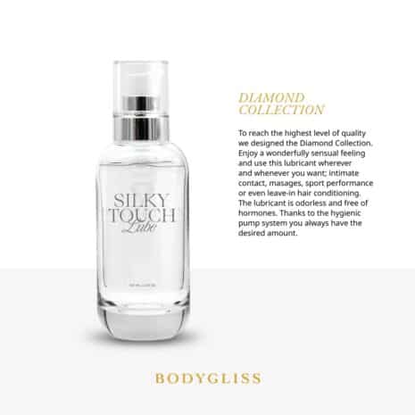 BODYGLISS-8785276066753-bodygliss-diamond-collection-silky-touch-lube-100-ml-love-shop-cyprus