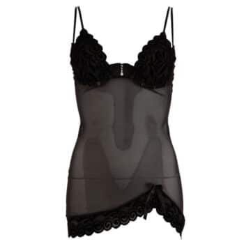 Black-Mesh-Mini-Dress-loveshop