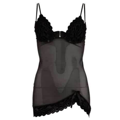 Black-Mesh-Mini-Dress-loveshop