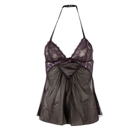 Cottelli-Flared-Babydoll-with-Lace-Cups-S-loveshop
