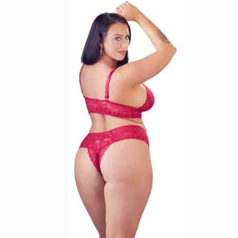 Cottelli-Plus-Size-Red-Lace-Bra-with-Briefs-sexshop-Nicosia