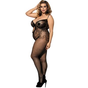 EK-H31041P-PLUS-SIZE-BLACK-BODYSTOCKING-plus-size-black-crocheted-fishnet-strappy-bodystocking-love-shop-cy