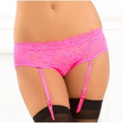 Pink-Crotchless-Garter-Panty-sexshop-limassol
