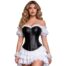 ΕΚ-A2803-BLACK-CORSET-midnight-rebel-faux-leather-corset-sex-shop-cy