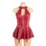 ΕΚ-R81347-2-RED-GARTER-MINI-DRESS-red-faux-leather-lace-garter-mini-dress-sex-shop-germasogia