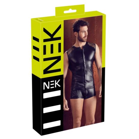 11953-wetlook-stretcy-shirt-with-hidden-press-studs-loveshop-cy